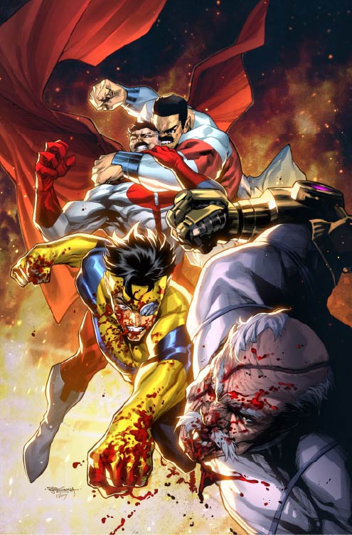 INVINCIBLE RETURNS #1 STEPHEN SEGOVIA EXCLUSIVE VIRGIN VAR (03/25/2026) (ONLINE ORDER ONLY)