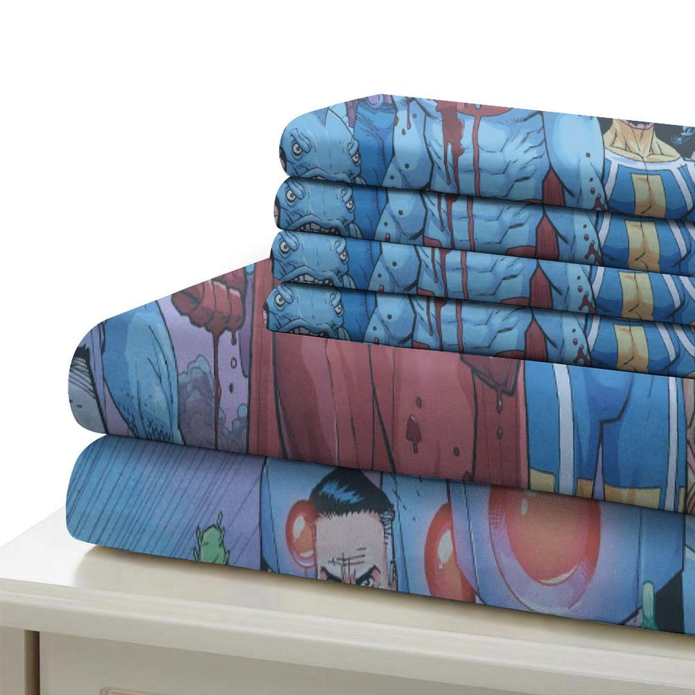 Invincible Bedding Set Duvet Cover Without Filler (Online Order Only)