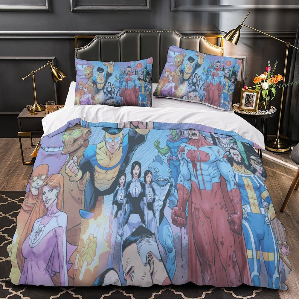Invincible Bedding Set Duvet Cover Without Filler (Online Order Only)