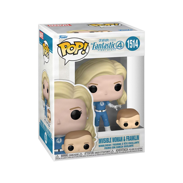 Invisible Woman & Franklin Marvel Fantastic Four Funko Pop! (Online Order Only)