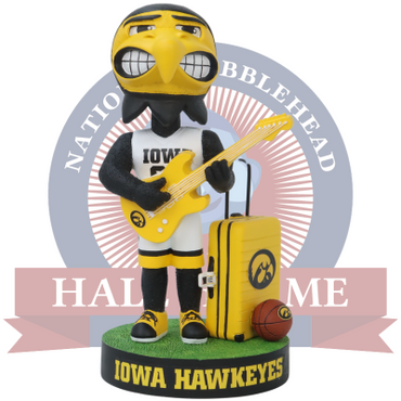 Iowa Hawkeyes Herky the Hawk Heading to Cleveland Bobblehead (ONLINE ORDER ONLY)