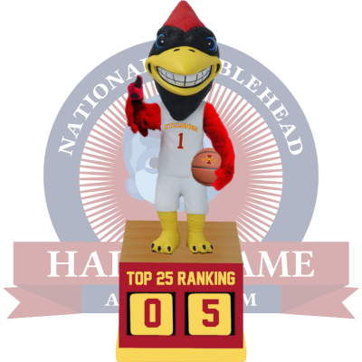 Iowa State Cyclones Basketball Top 25 Ranking Tracker Bobblehead (Presale) (ONLINE ORDER ONLY)