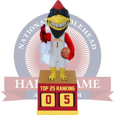 Iowa State Cyclones Basketball Top 25 Ranking Tracker Bobblehead (Presale) (ONLINE ORDER ONLY)