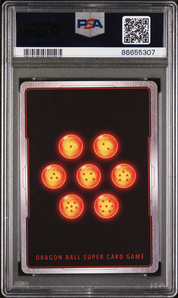 2022 DRAGON BALL SUPER MYTHIC BOOSTER SS4 S.GOKU/BYD.LMTS. #P-262 - PSA 10 (Online Order Only)