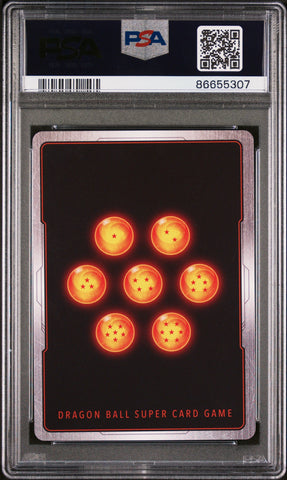 2022 DRAGON BALL SUPER MYTHIC BOOSTER SS4 S.GOKU/BYD.LMTS. #P-262 - PSA 10 (Online Order Only)