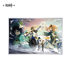 Genshin Impact Theme Series Acrylic Shikishi Cardboard (ONLINE ORDER ONLY)