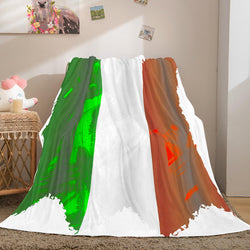 Famous Country National Flag Flannel Fleece Throw Blanket Bedding Sets (Online Order Only)