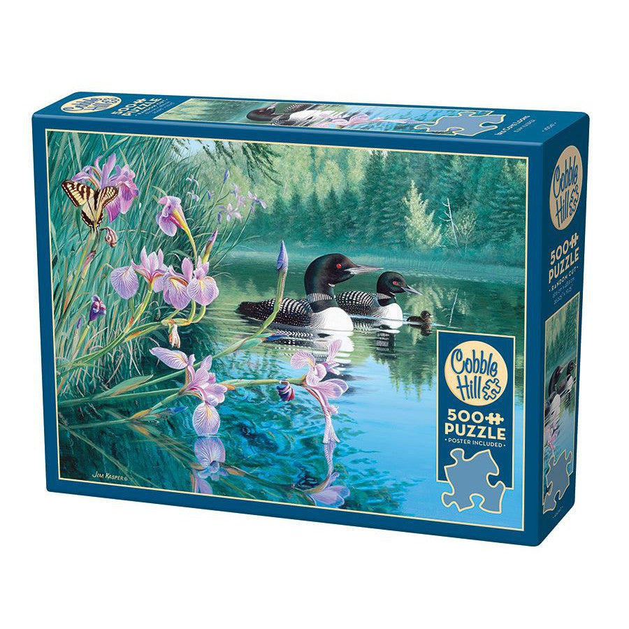 Iris Cove Loons 500 Piece Jigsaw Puzzle Cobble Hill (ONLINE ORDER ONLY)