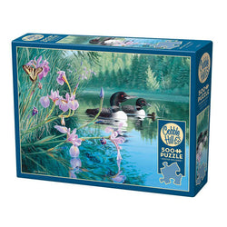 Iris Cove Loons 500 Piece Jigsaw Puzzle Cobble Hill (ONLINE ORDER ONLY)