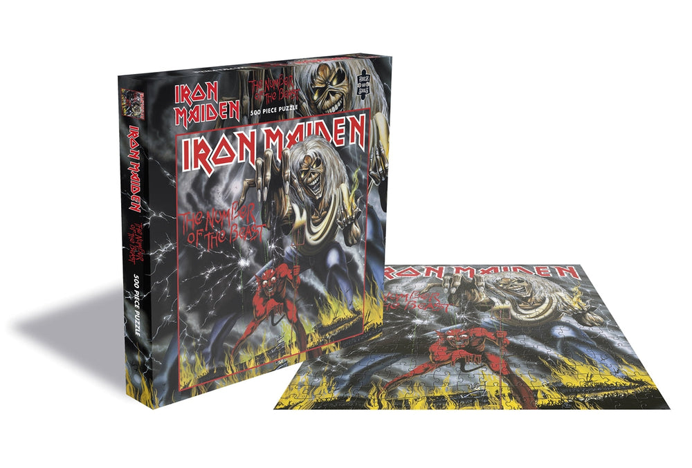 Iron Maiden - The Number Of The Beast (500 Piece Jigsaw Puzzle) [Jigsaw Puzzle] (ONLINE ORDER ONLY)