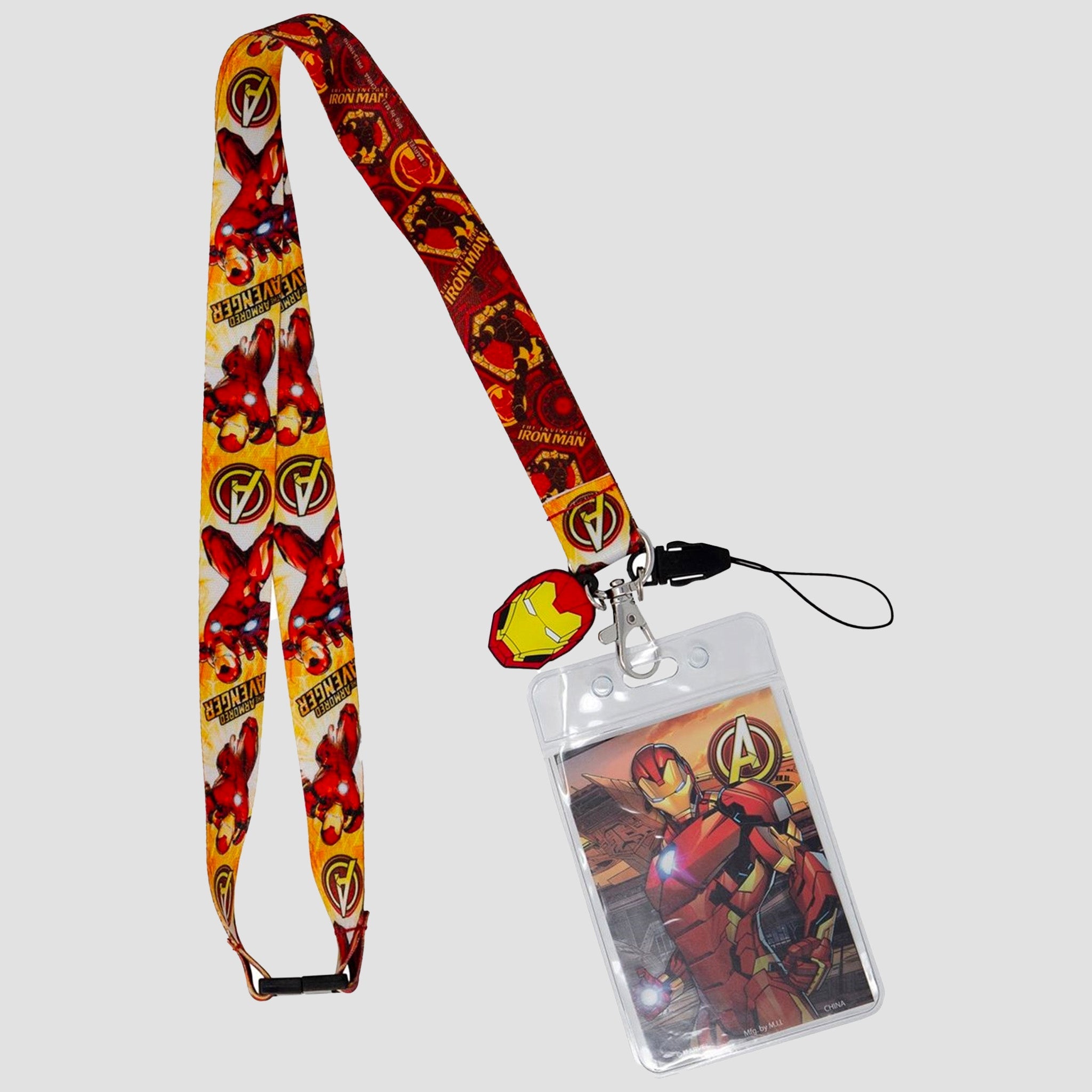 Iron Man Double-Sided Breakaway Lanyard (Online Order Only)