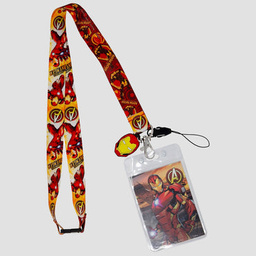 Iron Man Double-Sided Breakaway Lanyard (Online Order Only)