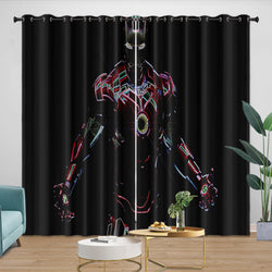 Iron Man Curtains Blackout Window Drapes Room Decoration (ONLINE ORDER ONLY)