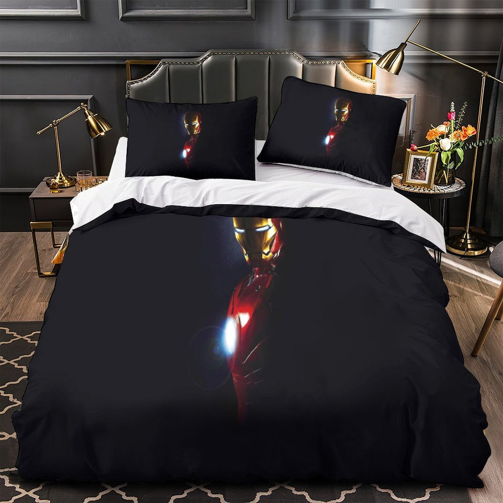 Iron Man Duvet Cover Kids Room Bedding Set Without Filler (ONLINE ORDER ONLY)