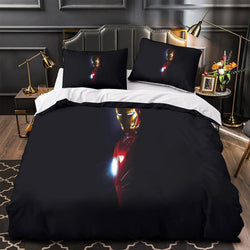 Iron Man Duvet Cover Kids Room Bedding Set Without Filler (ONLINE ORDER ONLY)