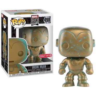 Iron Man [Patina] #498 Funko POP Marvel (Online Order Only)