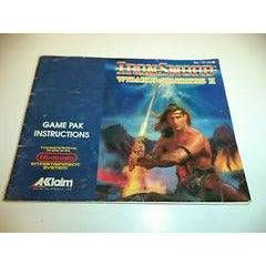 Iron Sword Wizards And Warriors II - NES (Online Order Only)