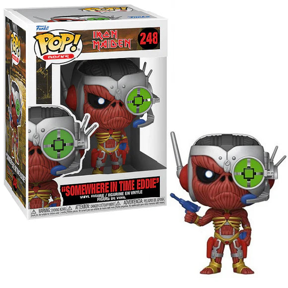 Iron Maiden "Somewhere in Time" Eddie Funko Pop! Rocks #248 (Online Order Only)