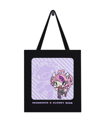 Ironmouse x Gloomy Bear Canvas Tote (Online Order Only)
