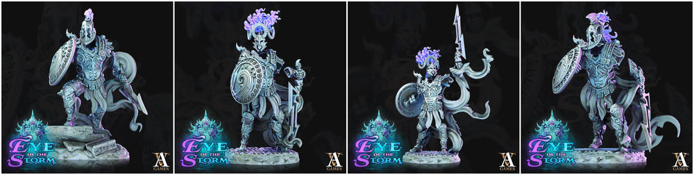 3D Printed Archvillain Games Eye of the Storm - Ironstorm Sentinels 28mm 32mm D&D (Online Only)