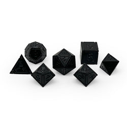 Ironworks - Animate Dead 7 Piece RPG set Alloy Metal Dice (Online Only)
