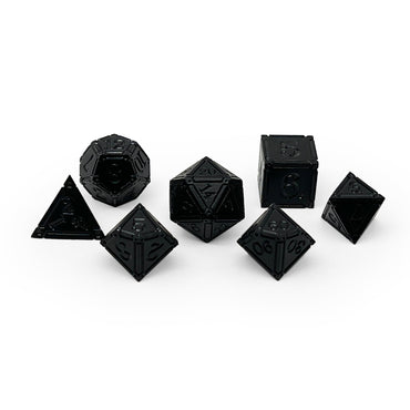 Ironworks - Animate Dead 7 Piece RPG set Alloy Metal Dice (Online Only)