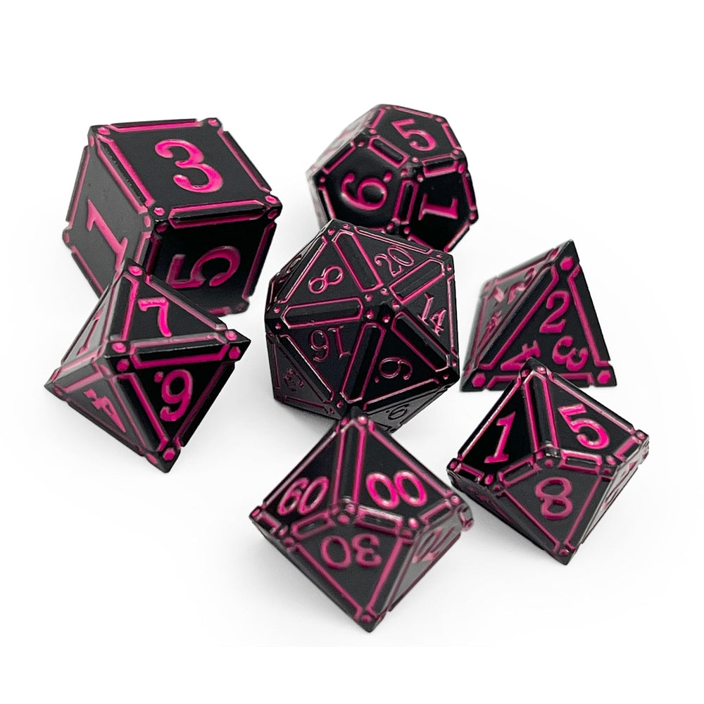 Ironworks - Arcane Eye 7 Piece RPG set Alloy Metal Dice (Online Only)