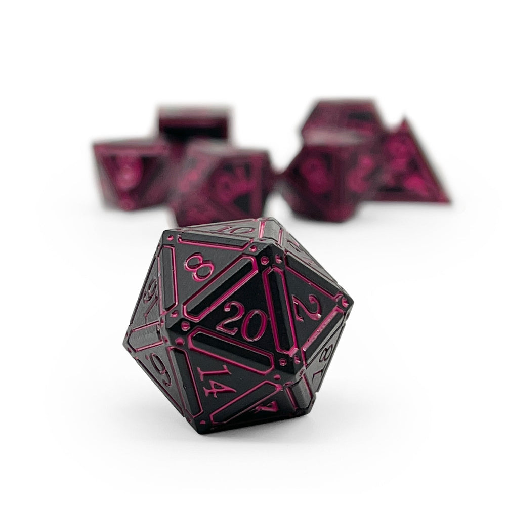 Ironworks - Arcane Eye 7 Piece RPG set Alloy Metal Dice (Online Only)