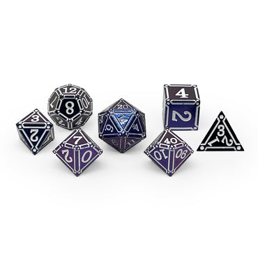 Ironworks - Chalice 7 Piece RPG set Alloy Metal Dice (Online Only)