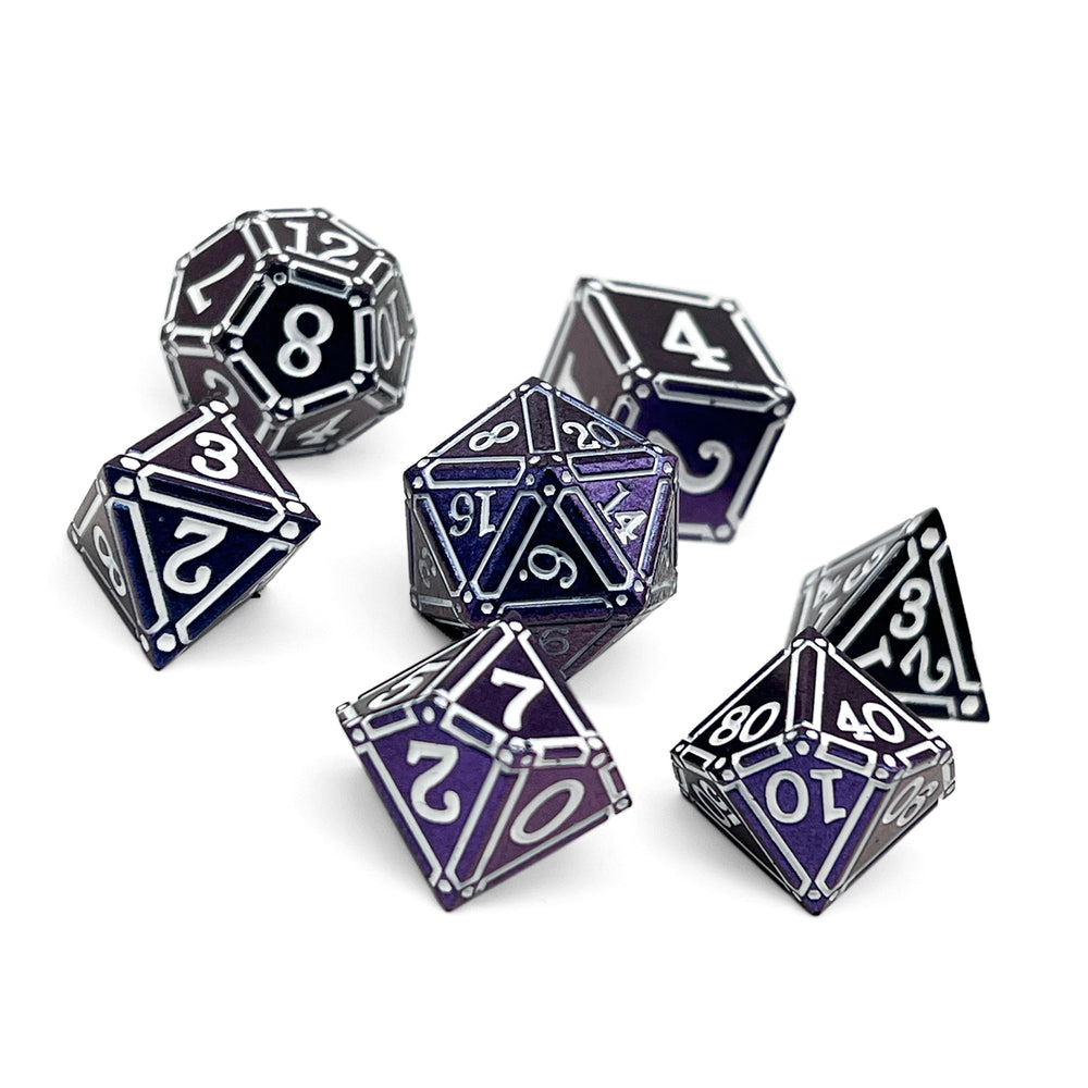 Ironworks - Chalice 7 Piece RPG set Alloy Metal Dice (Online Only)