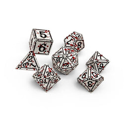 Ironworks - Dex 7 Piece RPG set Alloy Dice (Online Only)