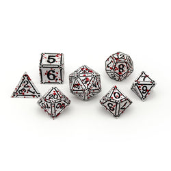 Ironworks - Dex 7 Piece RPG set Alloy Dice (Online Only)