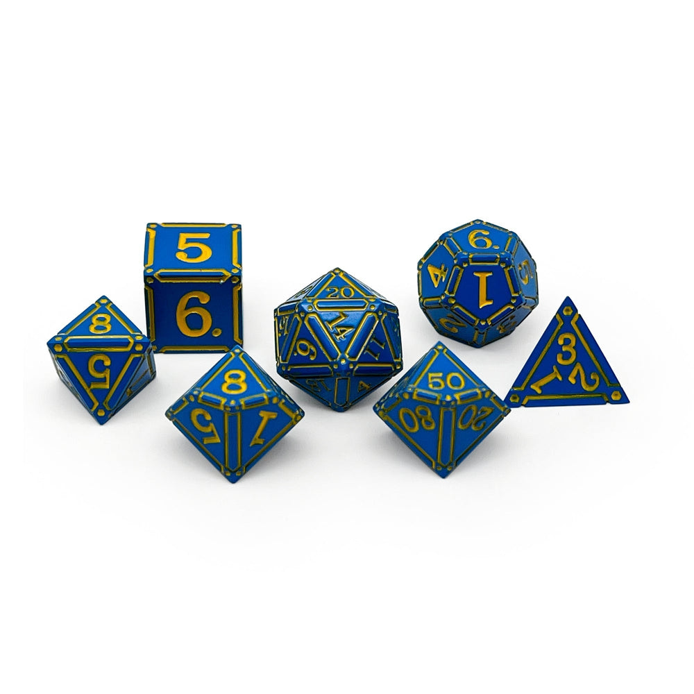 Ironworks - Dweller 7 Piece RPG set Alloy Metal Dice (Online Only)