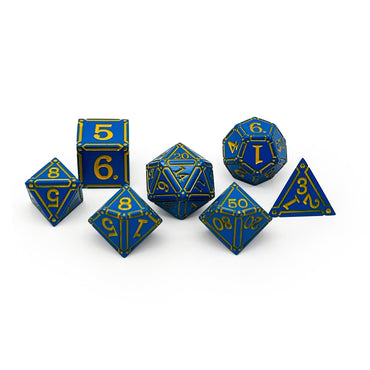 Ironworks - Dweller 7 Piece RPG set Alloy Metal Dice (Online Only)