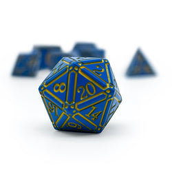 Ironworks - Dweller 7 Piece RPG set Alloy Metal Dice (Online Only)