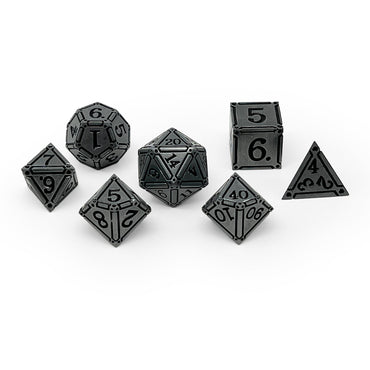 Ironworks - Holy Avenger 7 Piece RPG set Alloy Metal Dice (Online Only)