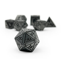 Ironworks - Holy Avenger 7 Piece RPG set Alloy Metal Dice (Online Only)