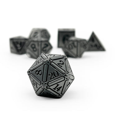 Ironworks - Holy Avenger 7 Piece RPG set Alloy Metal Dice (Online Only)