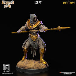 3D Printed Clay Cyanide Echoes of the Nile 28 32 mm D&D (Online Only)