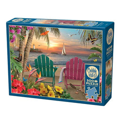 Island Paradise 500 Piece Jigsaw Puzzle Cobble Hill (ONLINE ORDER ONLY)