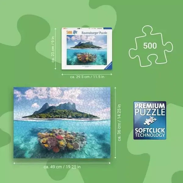 Island Waterscape 500 Piece Jigsaw Puzzle Ravensburger