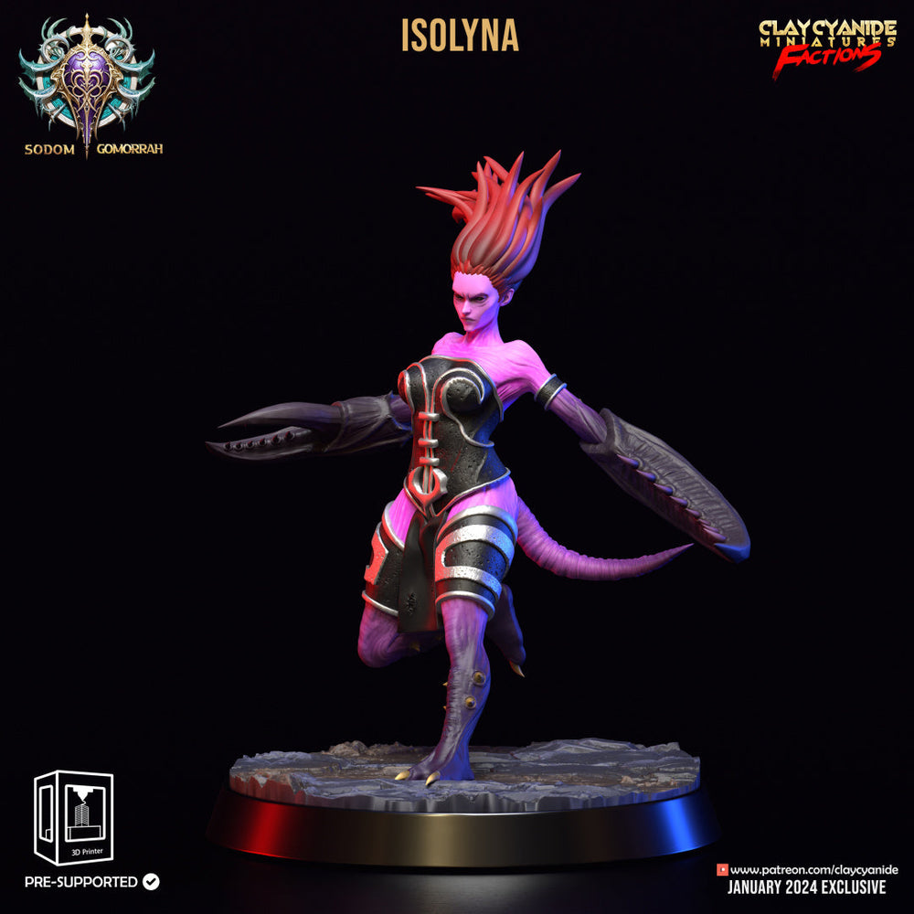 3D Printed Clay Cyanide Sodomite Vexxers FACTION 28 32 mm D&D (Online Only)