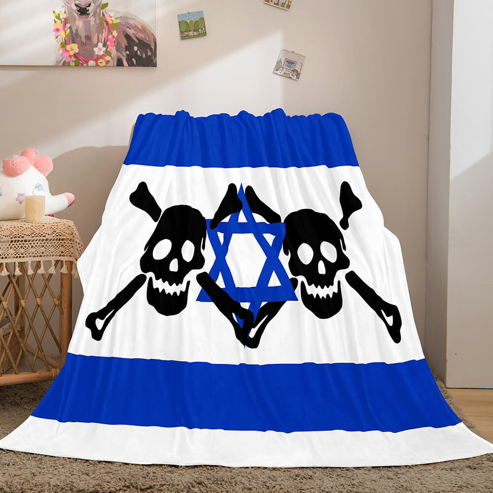 Famous Country National Flag Flannel Fleece Throw Blanket Bedding Sets (Online Order Only)