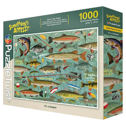 It's a Keeper "Something's Amiss!" 1000 Piece Jigsaw Puzzle PuzzleTwist (ONLINE ORDER ONLY)