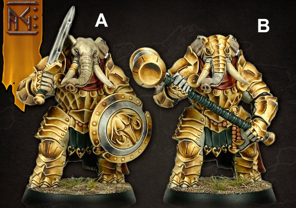 3D Printed Artisan Guild Ivory Sentinel Vanguard 28mm 32mm (Online Only)