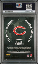 Graded 2024 Panini Donruss Optic Caleb Williams #1 Rookie Recruits Rookie RC Football Card PSA 10 Gem Mint (ONLINE ORDER ONLY)