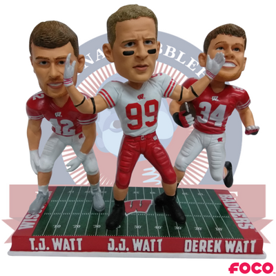 Watt Brothers Wisconsin Badgers Bobblehead (ONLINE ORDER ONLY)