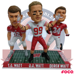 Watt Brothers Wisconsin Badgers Bobblehead (ONLINE ORDER ONLY)