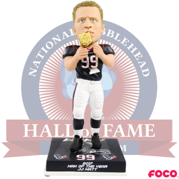 J.J. Watt Houston Texans Man of the Year Bobblehead (ONLINE ORDER ONLY)