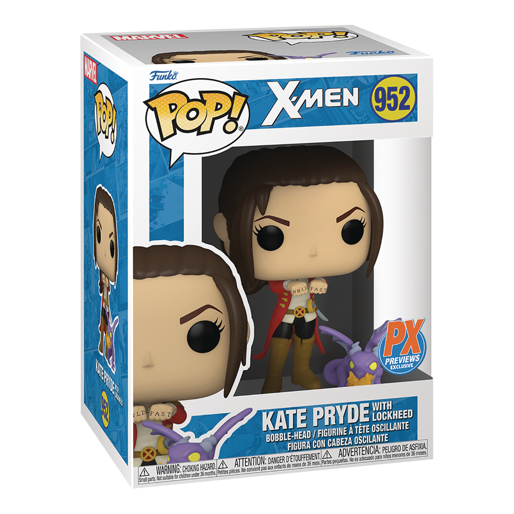 Funko POP! X-Men - Kate Pryde with Lockheed Vinyl Figure #952 Preview Exclusives (PX) (ONLINE ORDER ONLY)